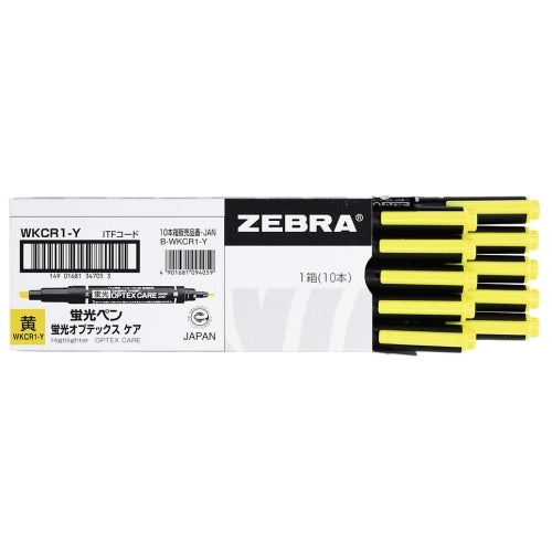 Ten zebra fluorescence OPTEX care WKCR1-Y yellow