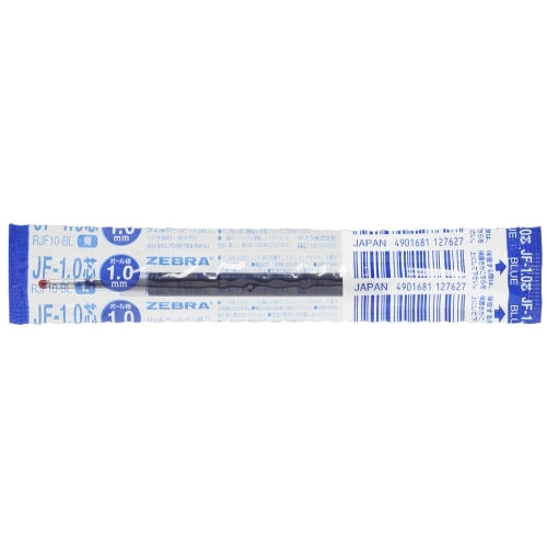 Zebra ballpoint pen refill RJF10-BL 1.0mm blue 10 pieces 2147345060059