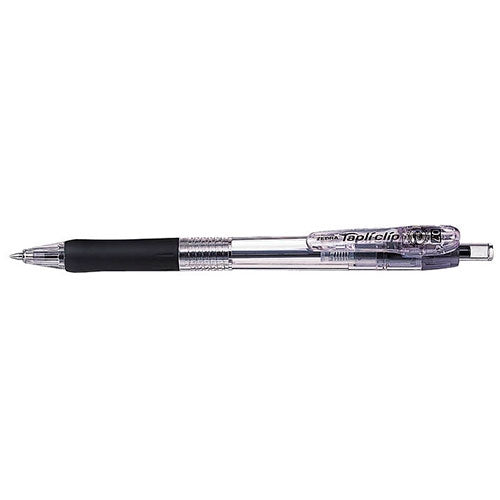 Zebra Ballpoint Pen Tapuri Clip 0.7BN5-BK Black 10 pieces