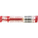 ปากกาลูกลื่นหัวม้าลาย RJF4-R04 0.4มม. สีแดง 10 ชิ้น 2147345060202