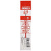 Recarga de caneta esferográfica Mitsubishi Pencil S-7S.15 vermelha 10 peças 2147345060677