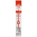 Ten MITSUBISHI PENCIL ball-point pen extra lead SA10CN.15 red