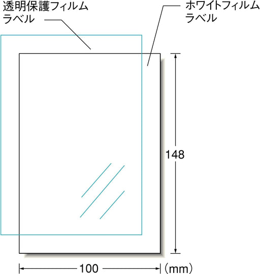 エーワン 手作りステッカー 高画質 2セット 29428（10セット）