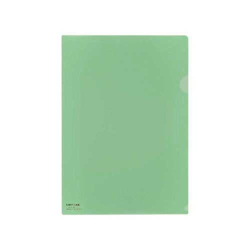 LIHITLAB. クリヤーホルダー F-78-13 A4 鴬 5枚 2147345063302