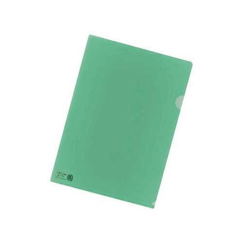 LIHITLAB. クリヤーホルダー F-78EC19 A4 C緑 5枚 2147345063517