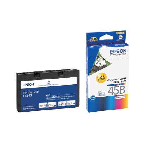 Epson IJ cartridge ICCL45B is large-capacity
