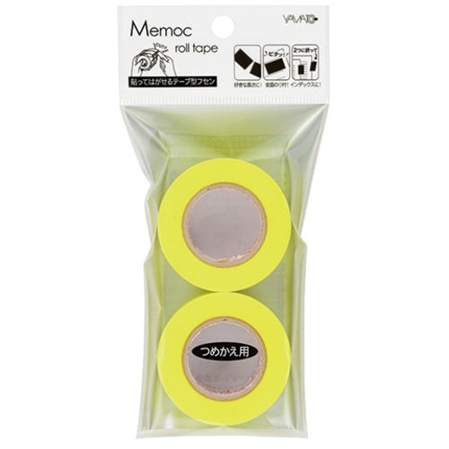 Yamato Memoc Roll Replacement Tape Fluorescent WR-25H-LE