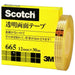 スリーエムジャパン スコッチ透明両面テープ665-1-12 12mm×30m