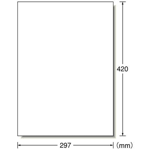 A-One Outdoor Sign Label A3 31033 Weiß Matt 5 Stück 4906186310338