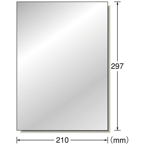 A-One Etiqueta Outdoor A4 31035 Prata Mate 10 Folhas