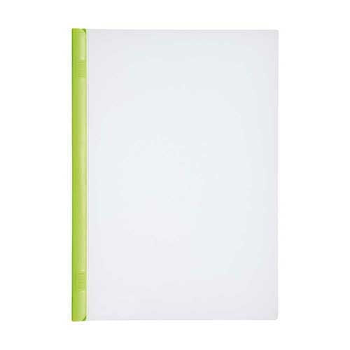 LIHITLAB slide bar file G1730-6 yellowish green ten books