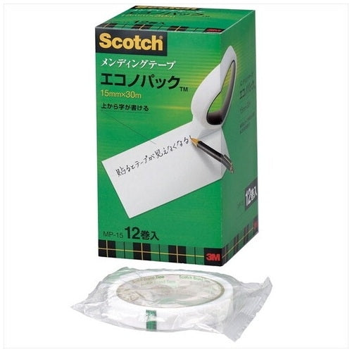 Three em Japan tape MP-15 15 mm x 30 m-12 volumes