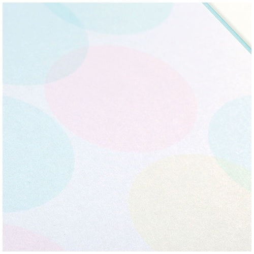 ミドリ 色紙 33124006 水玉ブルー 4902805331241