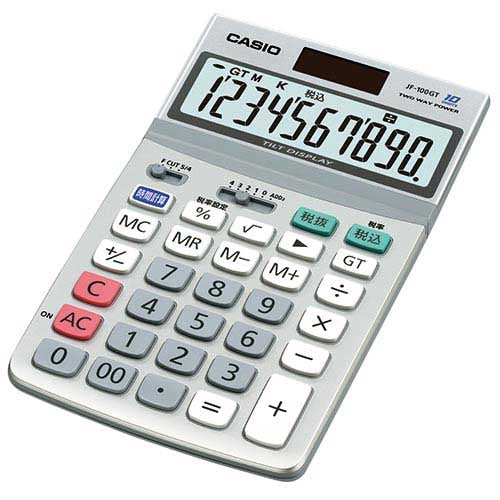 Casio Calculator JF-100GT-N