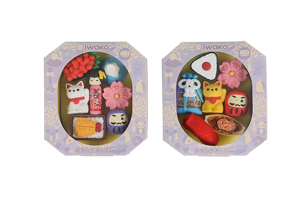 Iwako Bento Eraser Purple ER-OBE003 4991685023100 (6 sets)