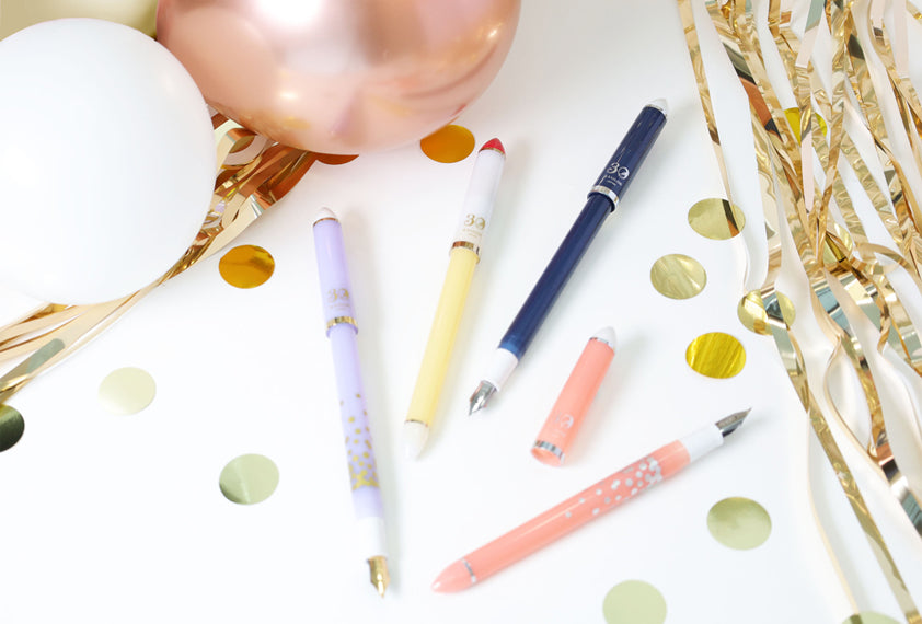 Sailor セーラー万年筆 ふでDEまんねん 30周年限定モデル 30th コンフェッティパープル 100343050