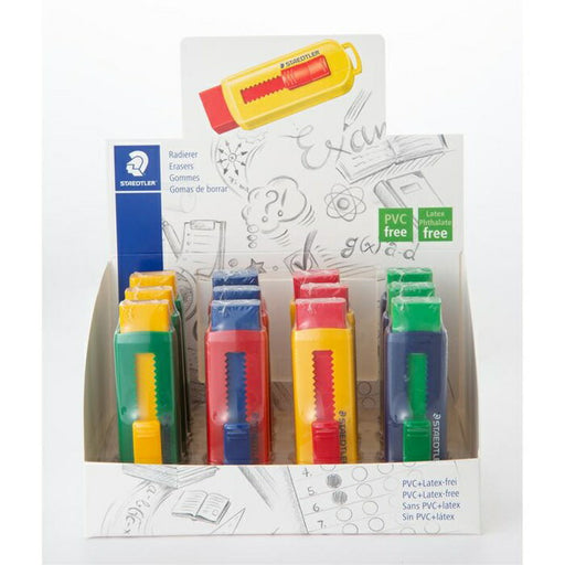 ステッドラー STAEDTLER PVCフリー字消しアソートカラー 525PS1S-1  4007817339008（10セット）