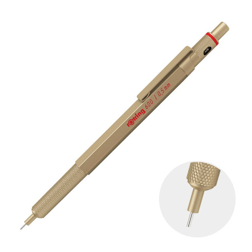 ロットリング_６００シャープ０．５ゴールド 2158796 /4895151557833（10セット）