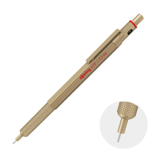 ロットリング_６００シャープ０．５ゴールド 2158796 /4895151557833