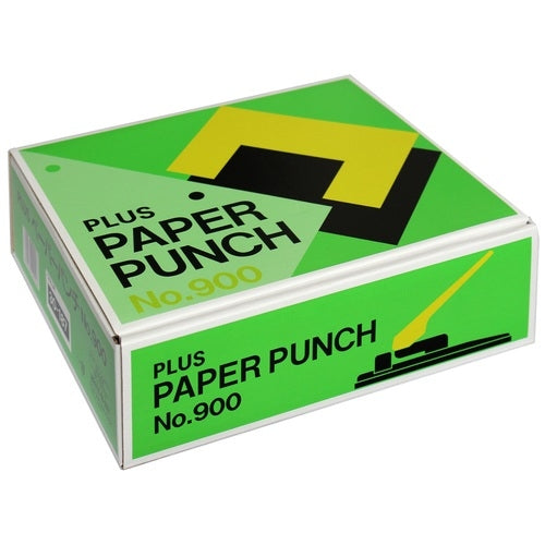 Plus paper punch NO. 900 is blue