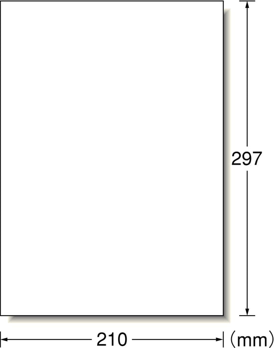 エーワン ラベルシール 再生紙 ノーカット 20枚 31331（10セット）