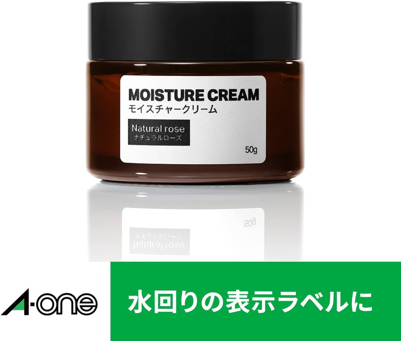 エーワン ラベルシール レーザー 水に強い 65面 20枚 31377（10セット）