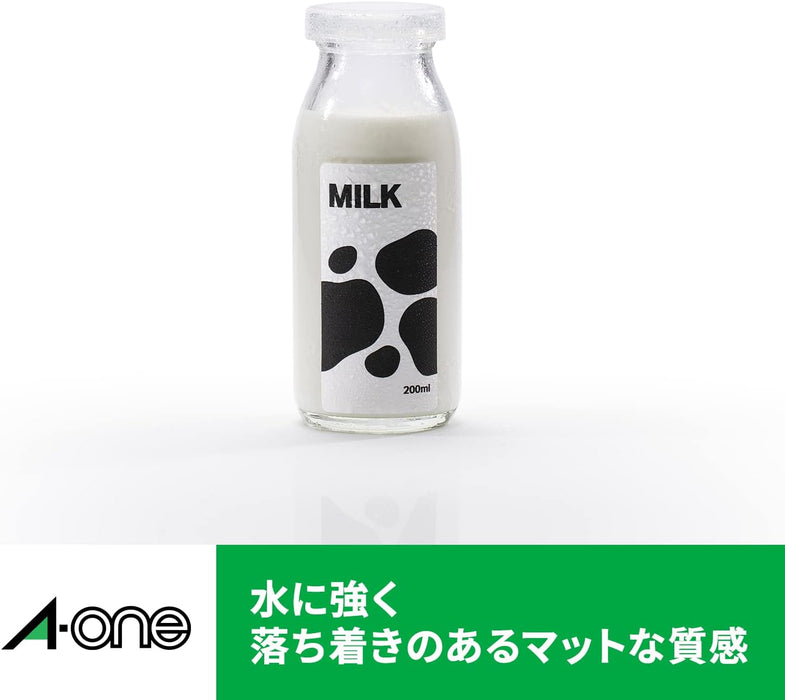 エーワン ラベルシール レーザー 水に強い 65面 20枚 31377（10セット）