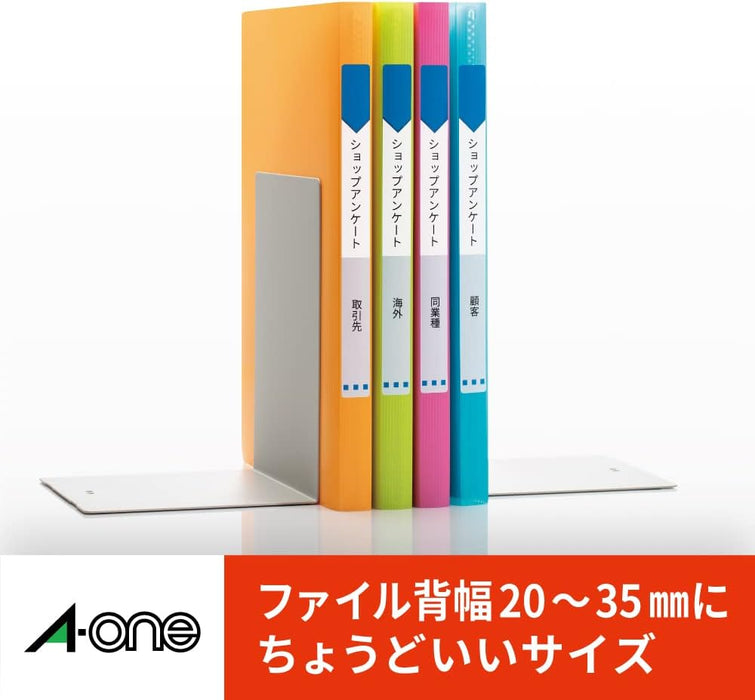 エーワン ファイル背面用ラベルシール プリンタ兼用 11面 20枚 31425（10セット）