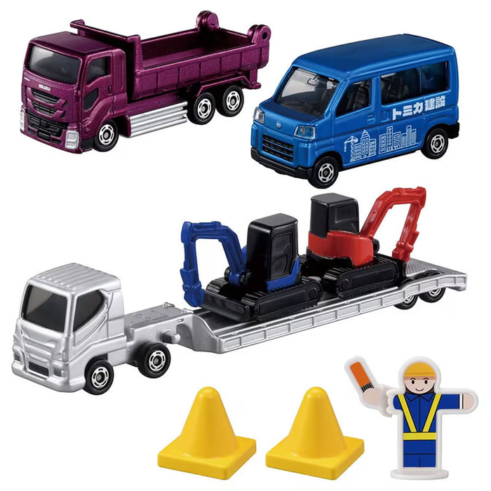 Takara Tomy Costruiamo una città! Set cantiere Tomica Town 4904810991366