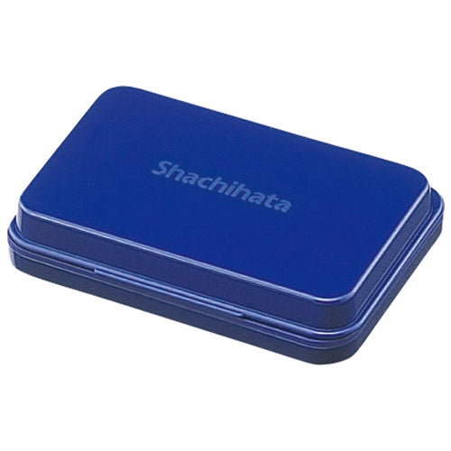 Shachihata ink pad HGN-1-B small form indigo plant