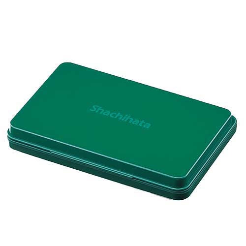 แท่นประทับตรา Shachihata HGN-3-G ใหญ่ สีเขียว