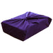 ながとや 正絹ちりめん風呂敷 ユ-022 紫無地 4961411030221