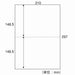 Nihon Paper Tsusho Cut Paper A4-2 2-geteilt unperforiert A4 500 Blatt x 5 Bücher