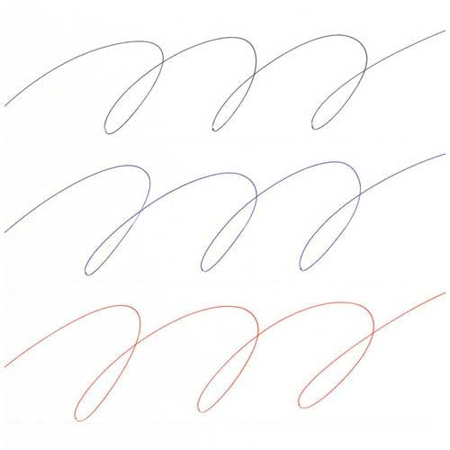 MITSUBISHI PENCIL jet stream three colors SXE340007.8 water