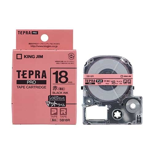 It is lindera 18mm in King Jim PRO tape mat SB18R red