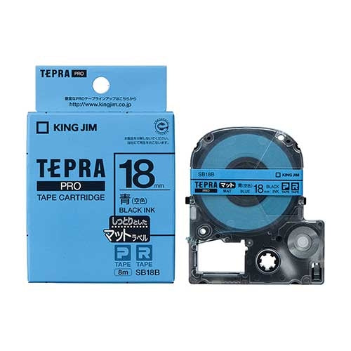 It is lindera 18mm in King Jim PRO tape mat SB18B blue
