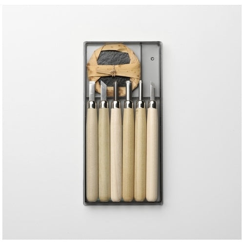 Yoshiharu cutlery Maritz carving blade r-6 places 6 pieces