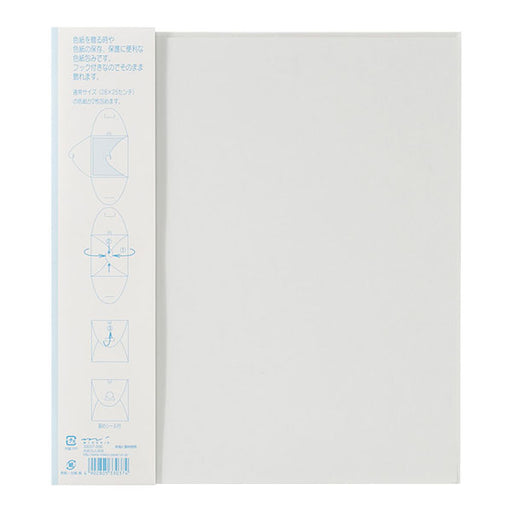 ミドリ/ｶﾗｰ色紙包み透明 4902805330374（10セット）