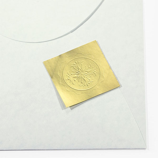 ミドリ カラー色紙包みＳシロ 33044006 4902805330442