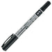 Join tex oiliness twin marker thin black one H027J-BK