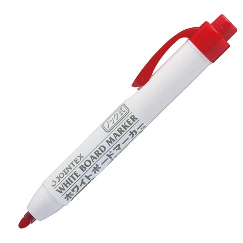 Join tex knock-type white board marker red H028J-RD