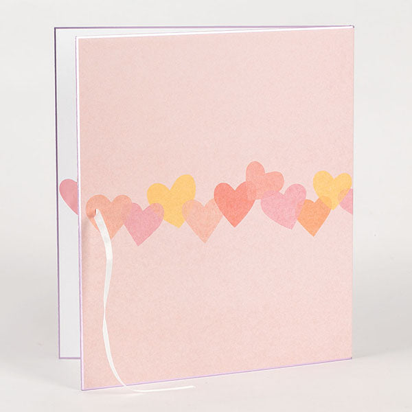 ミドリ/ｶﾗｰ色紙ﾘﾎﾞﾝﾊｰﾄ 4902805331135（10セット）