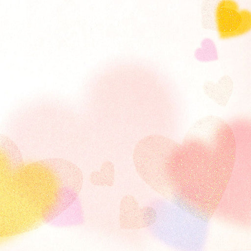 ミドリ/ｶﾗｰ色紙ﾗﾒﾊｰﾄ 4902805331159（10セット）