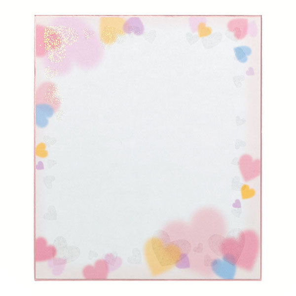 ミドリ/ｶﾗｰ色紙Sﾗﾒﾊｰﾄ 4902805331203