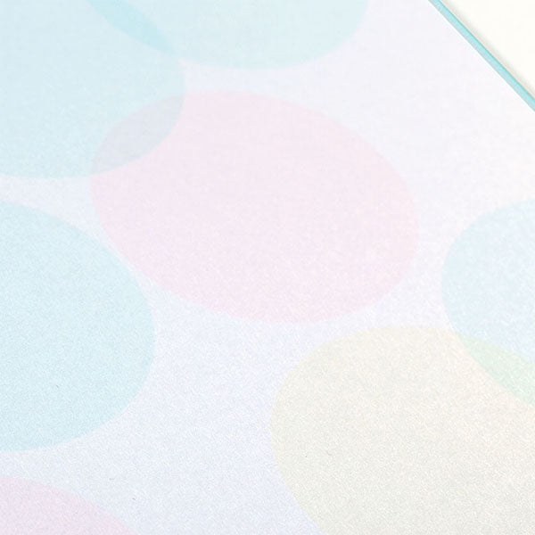 Midori/33124006_Color farbiges Papier mit Punkten (B)/4902805331241