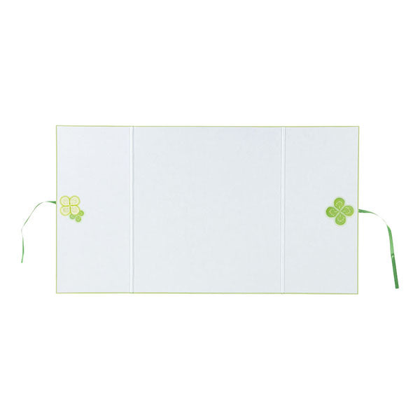 Midori/33145006_Color doppelseitiges Band mit Kleeblattmuster aus farbigem Papier/4902805331456