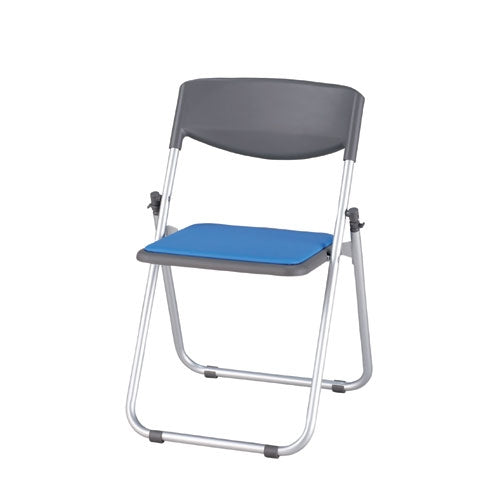 PLUS（プラス）オフィス家具 折畳イス DO-100AP ブルー　