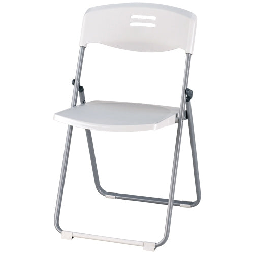 PLUS（プラス）オフィス家具 折畳イス FC-802 ホワイトグレー　