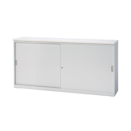 PLUS（プラス）オフィス家具 ハイカウンター CS-189HS 中棚なし WH　