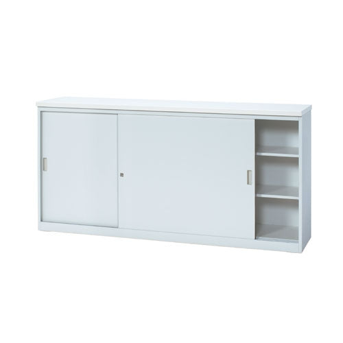 PLUS（プラス）オフィス家具 ハイカウンター CS-189HS 中棚なし WH　